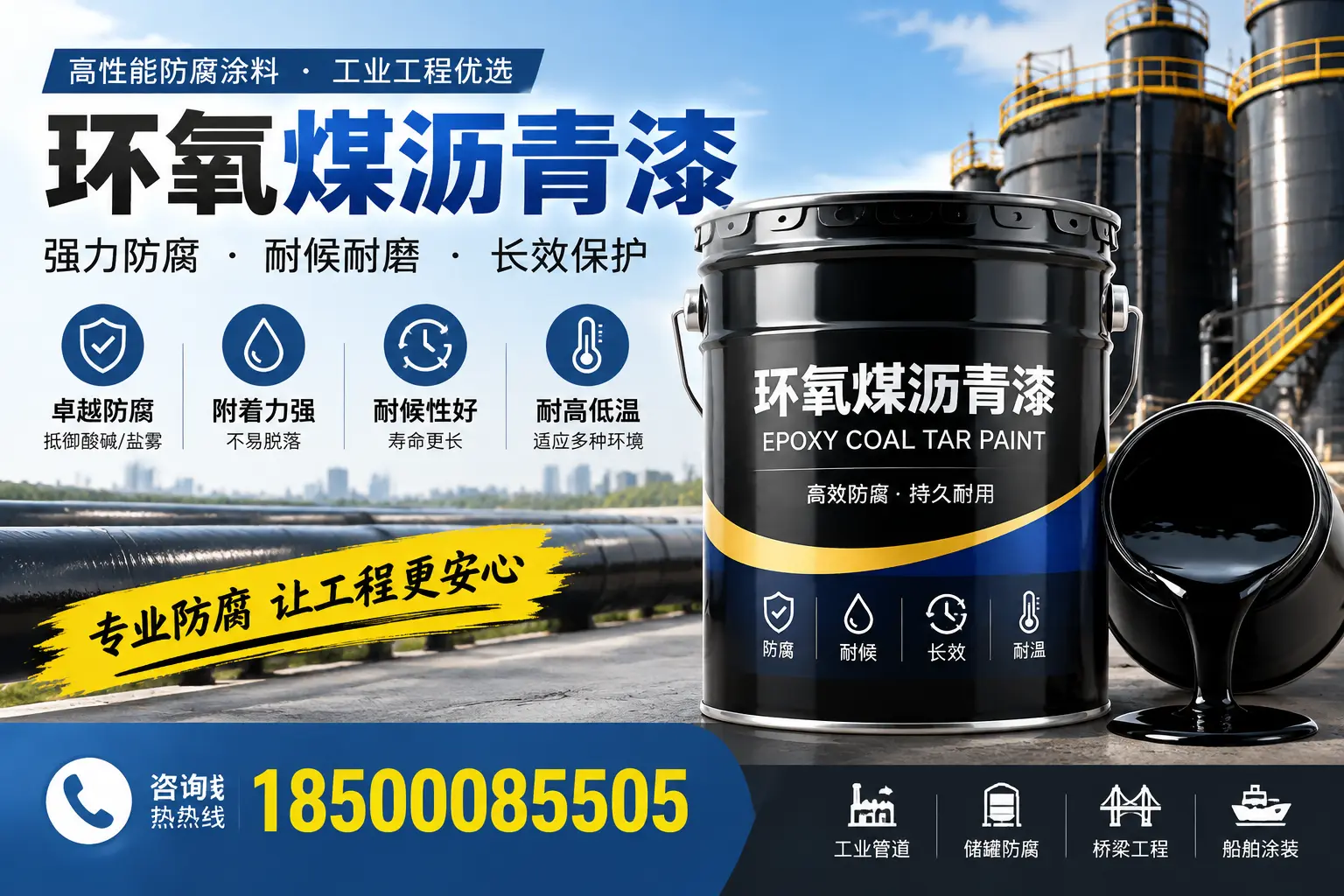环氧煤沥青漆的施工方法与注意事项，确保在池州顺利完成